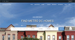 Desktop Screenshot of findmetrodchomes.com